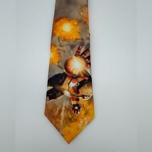 Marvel Ironman Boys Formal Neck tie adjustable slip on cartoon movie avengers